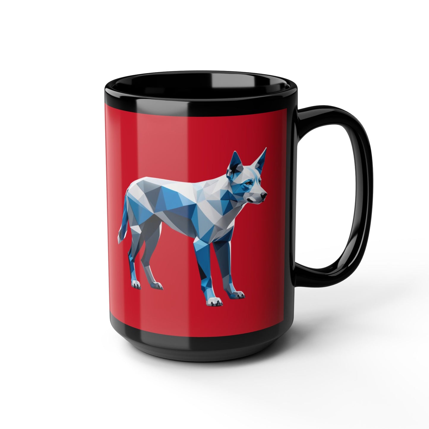 Geometric Blue Heeler Mug