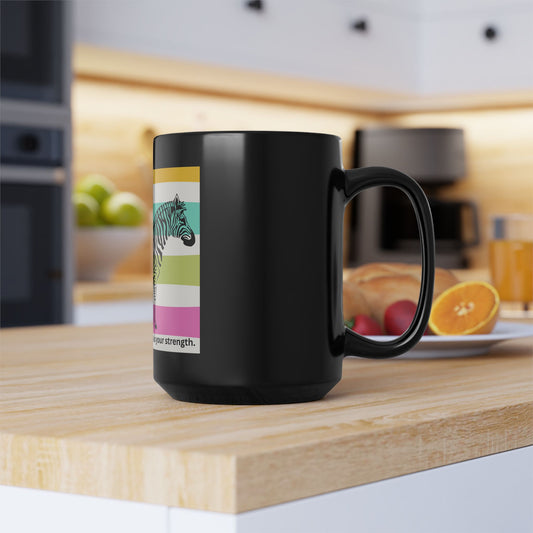 Embrace Your Stripes Print Mug