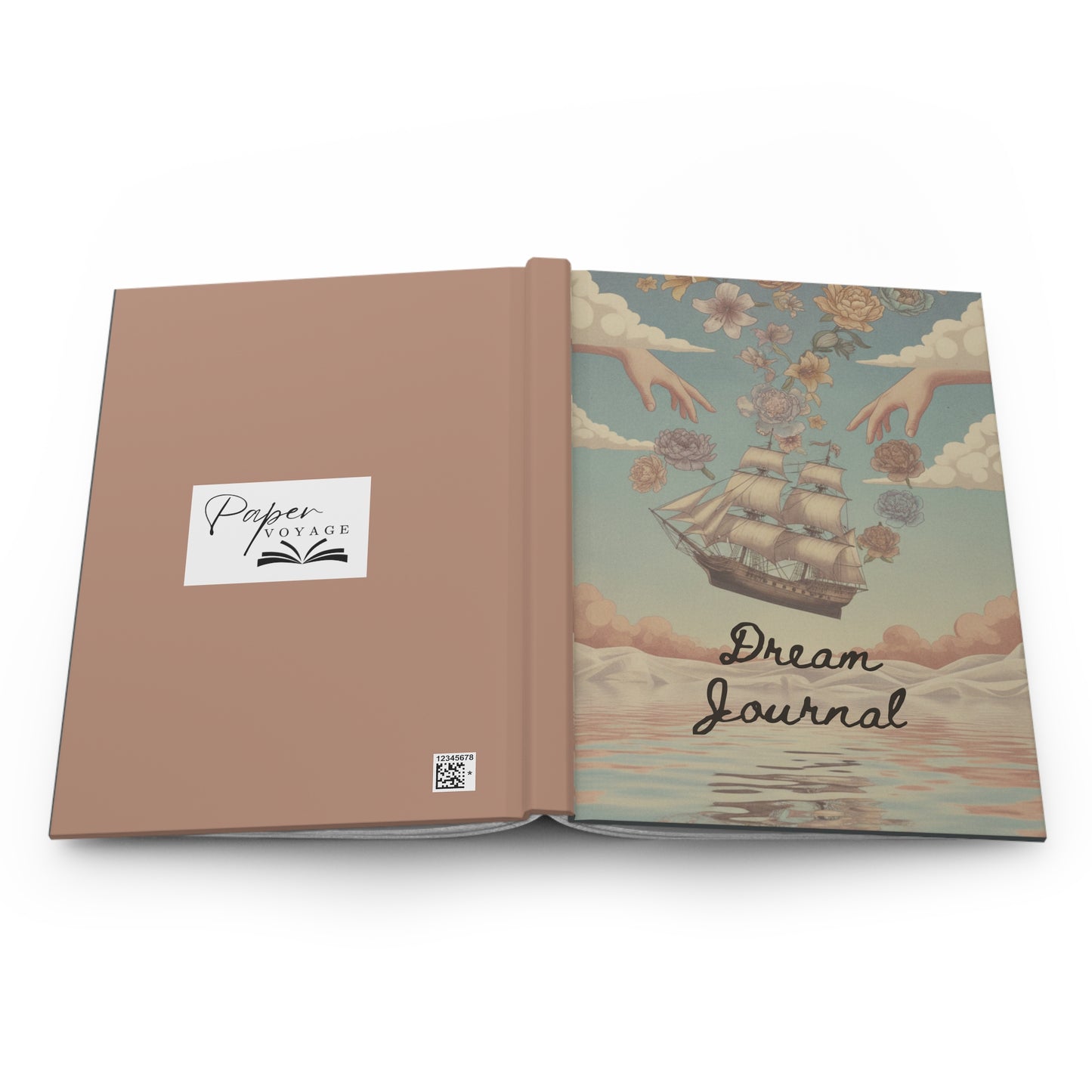 Sailing Ship Dream Journal Hardcover