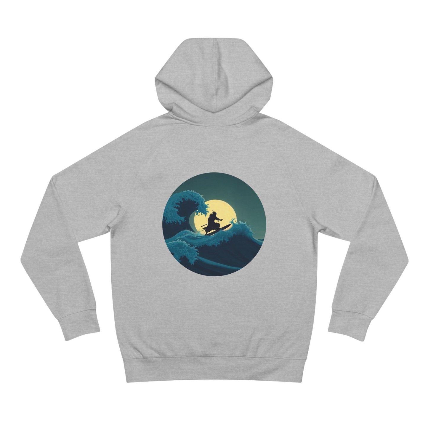 Surfing Samurai Unisex Hoodie