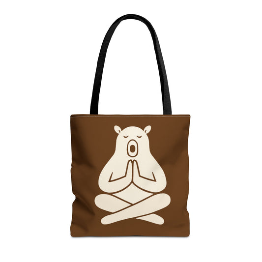 Zen Bear Tote Bag