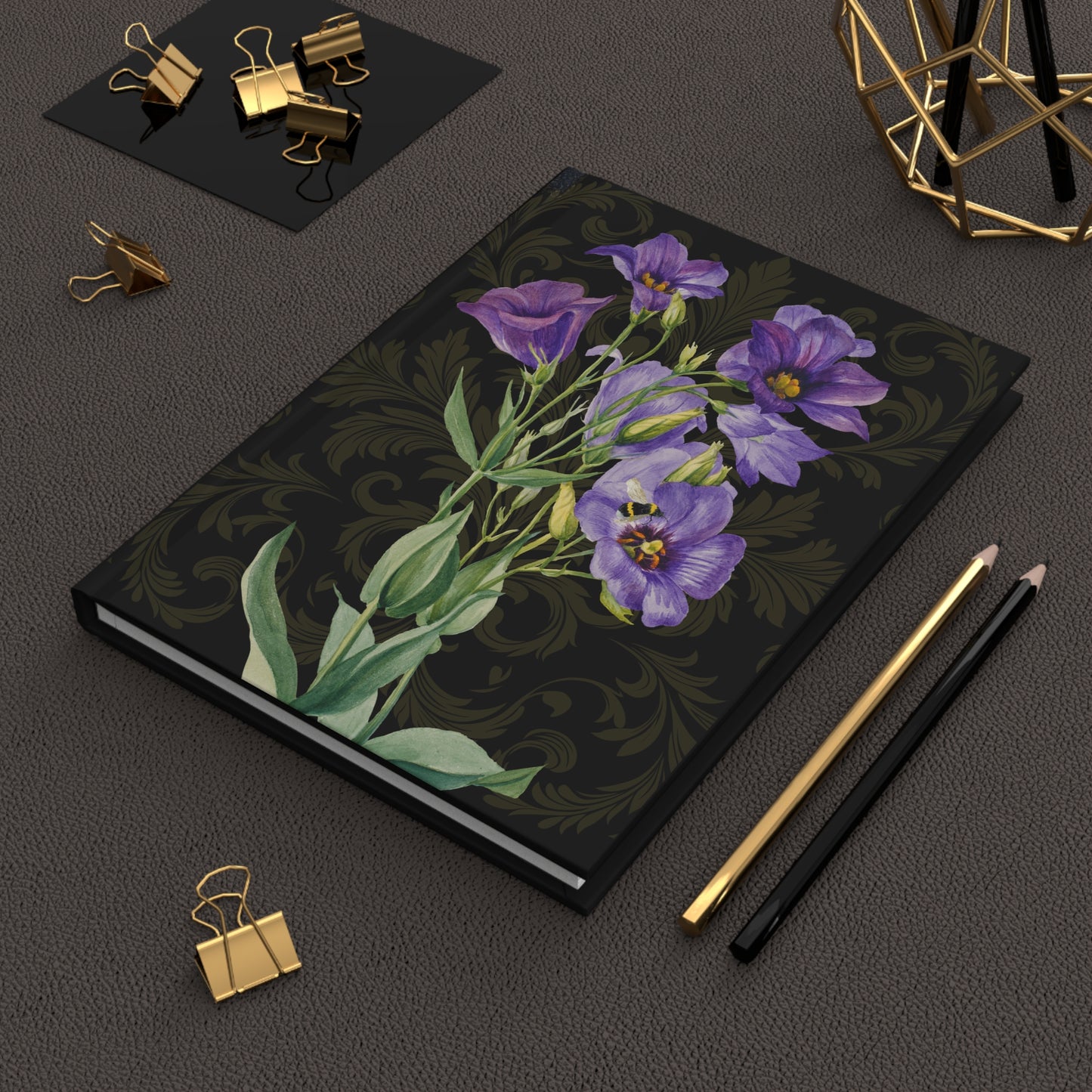 Texas Bluebell Hardcover Journal