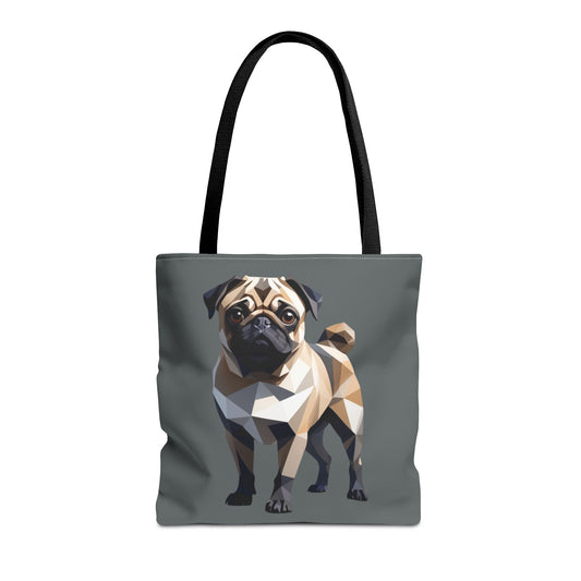 Stylish Pug Tote Bag