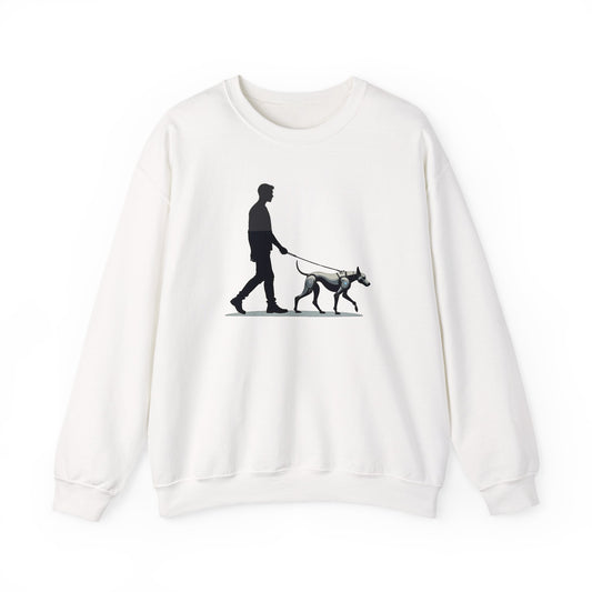 Robot Dog Crewneck Sweatshirt