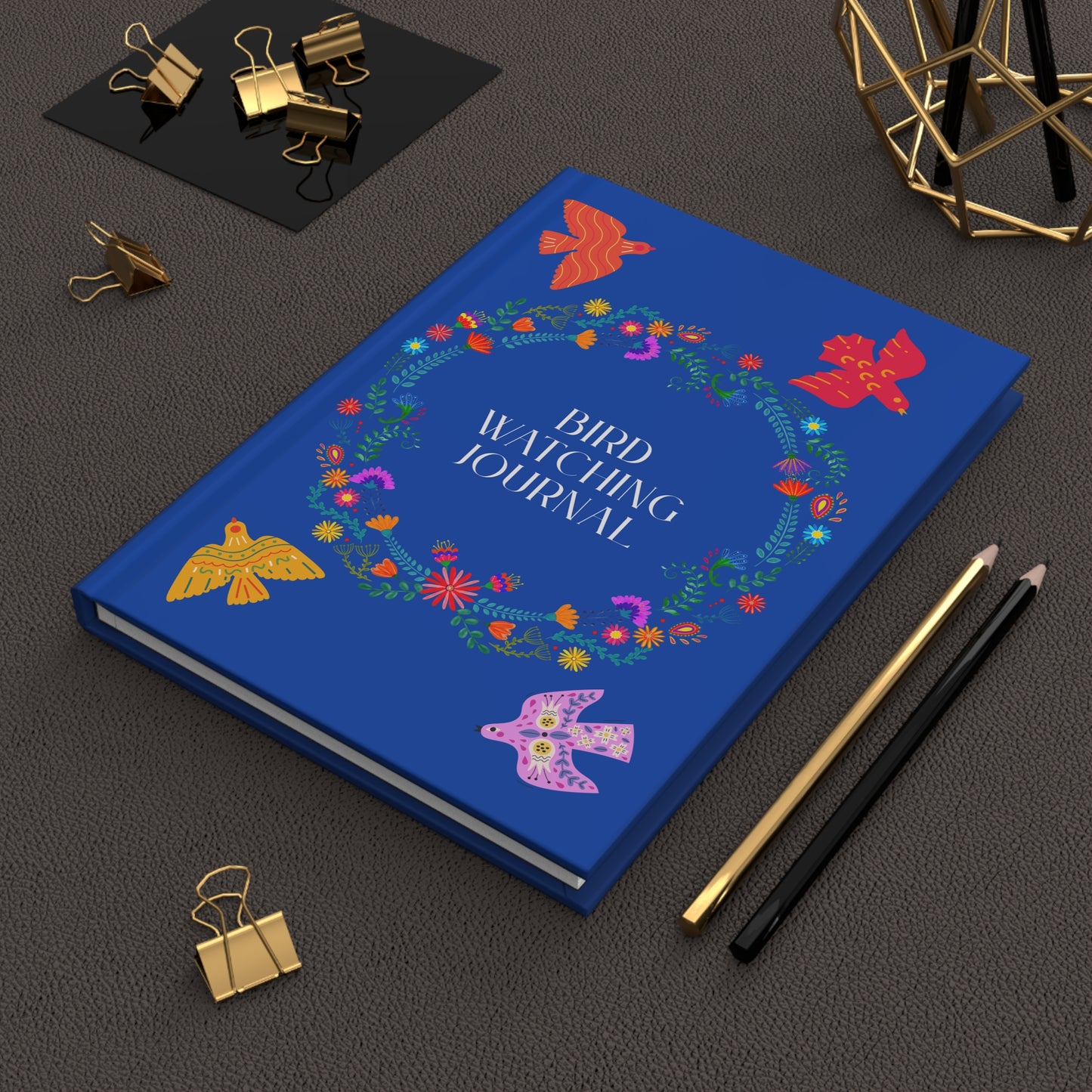 Bird Watching Hardcover Journal