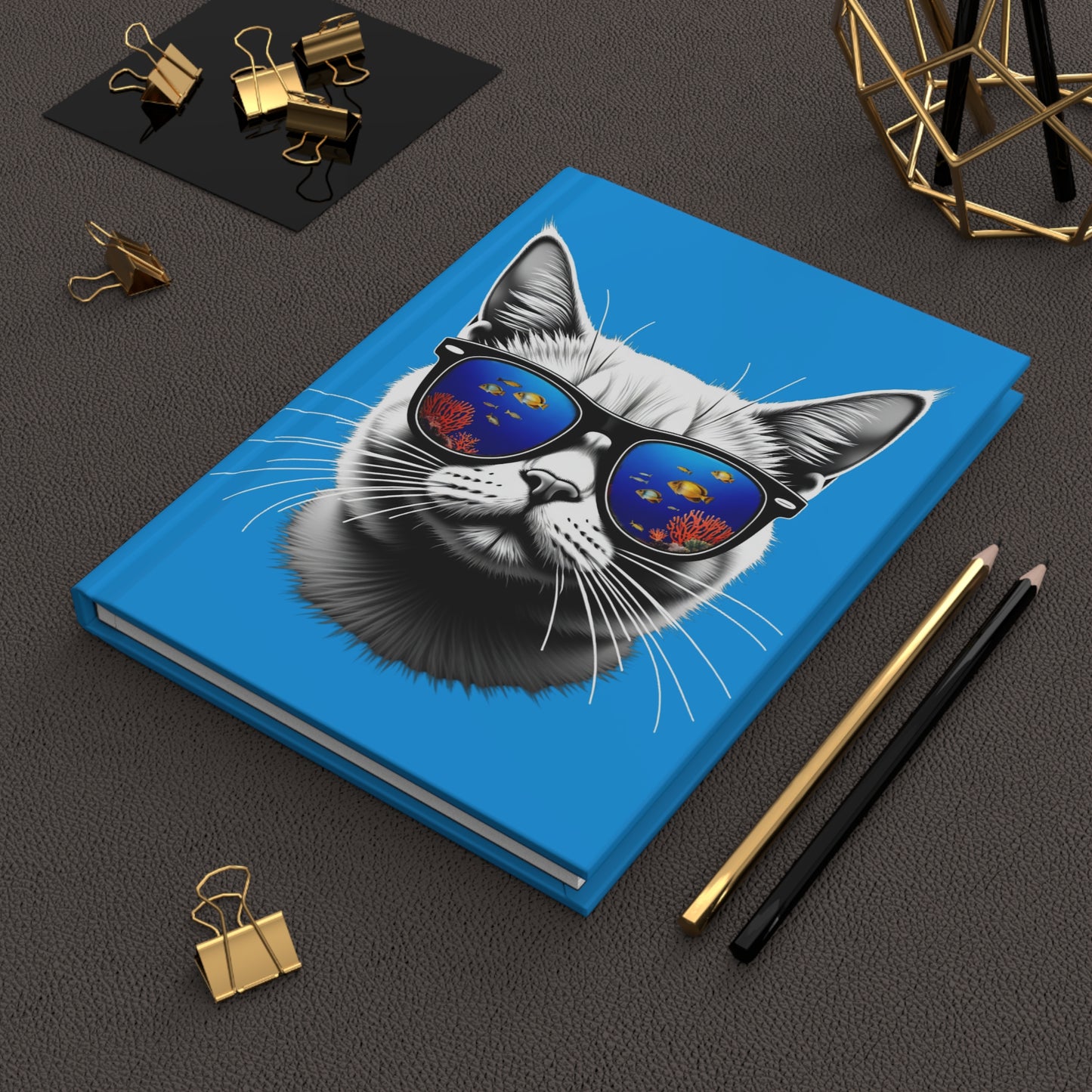 Cool Cat Hardcover Journal