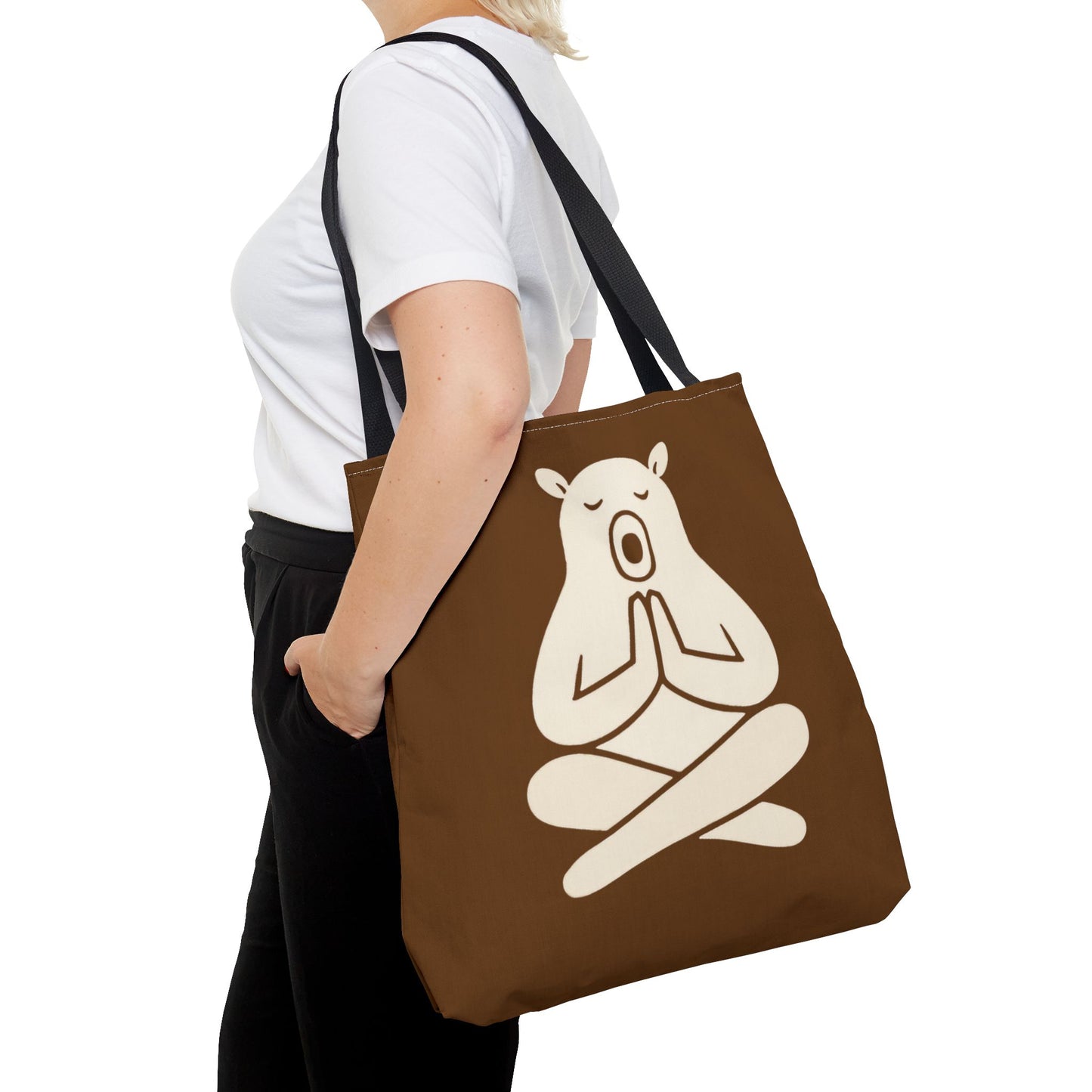 Zen Bear Tote Bag