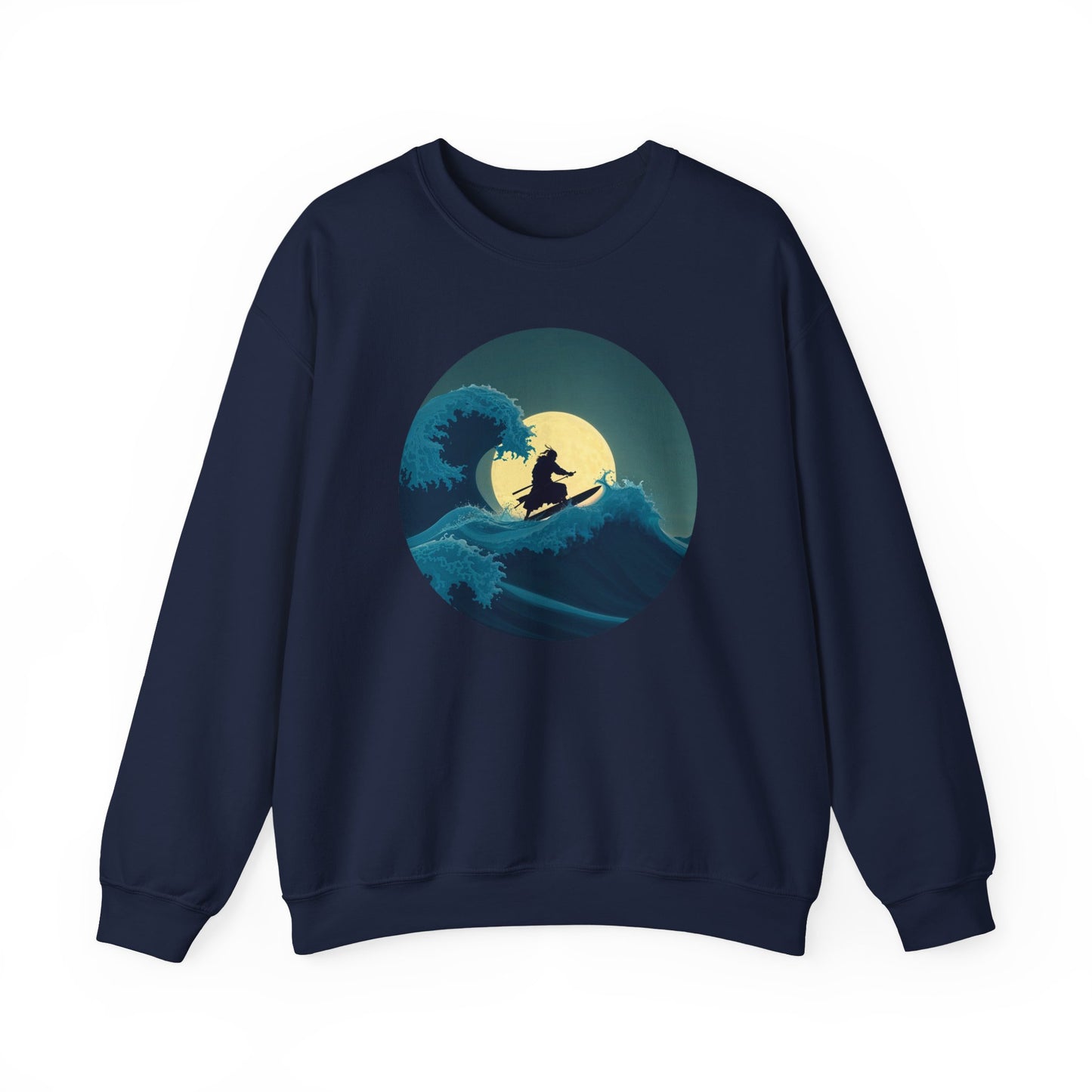 Surfing Samurai Crewneck Sweatshirt