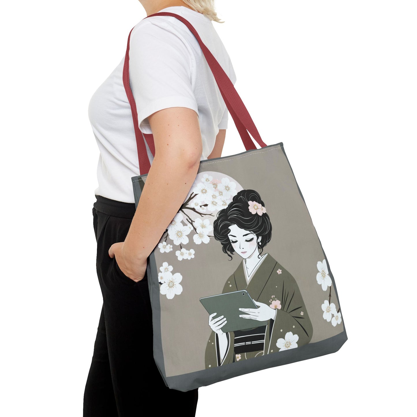 Geisha Girl Tote Bag