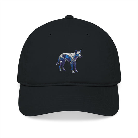 Blue Heeler Organic Embroidered Baseball Cap