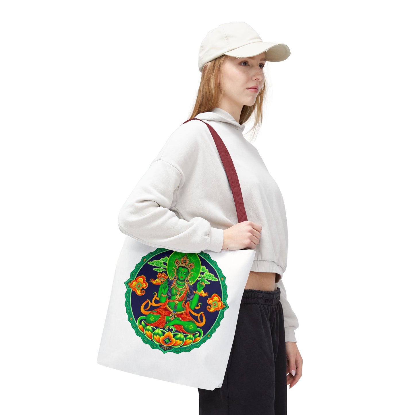 The Green Tara Tote Bag