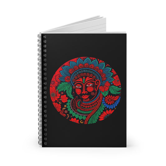 Vibrant Tribal Spiral Notebook