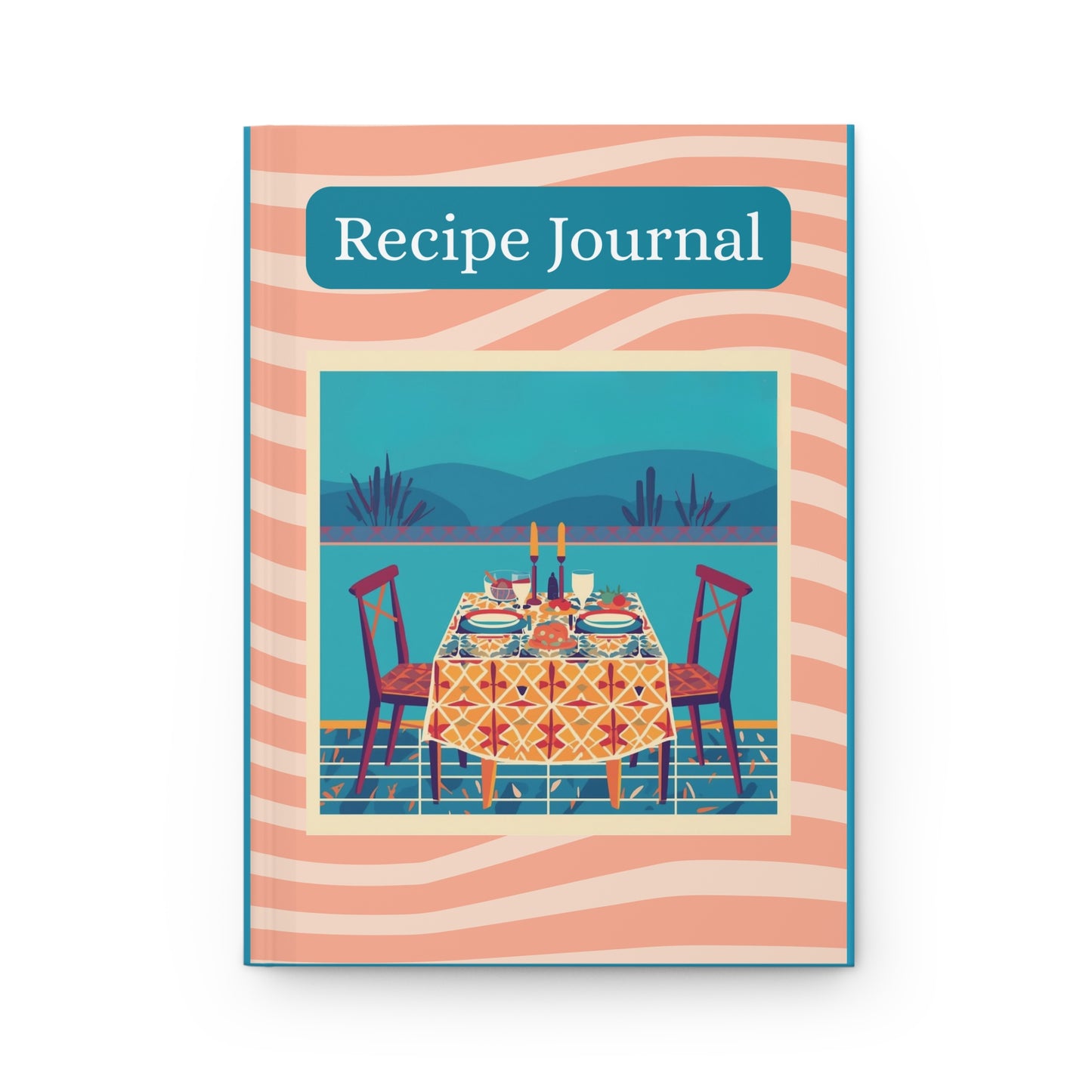 Retro Recipe Journal Hardcover