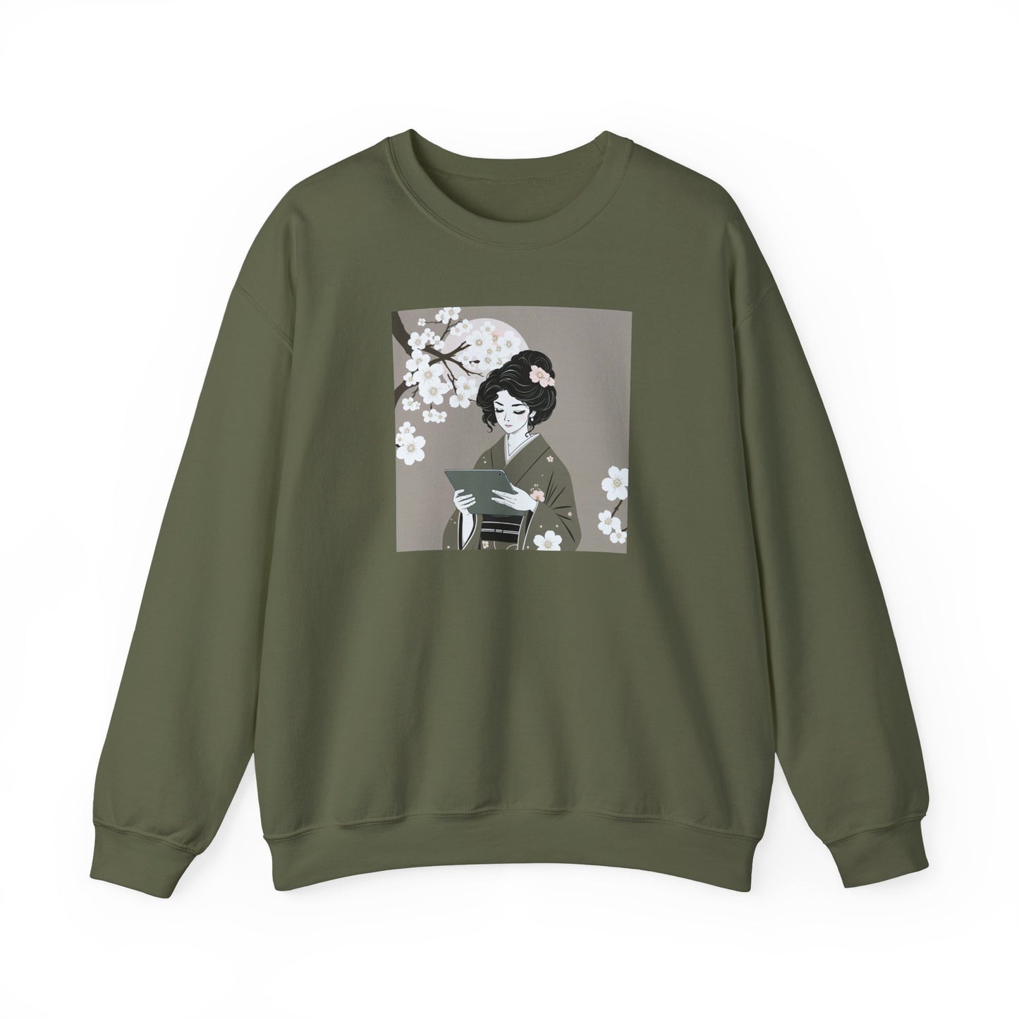 Geisha Girl Sweatshirt,  Unisex