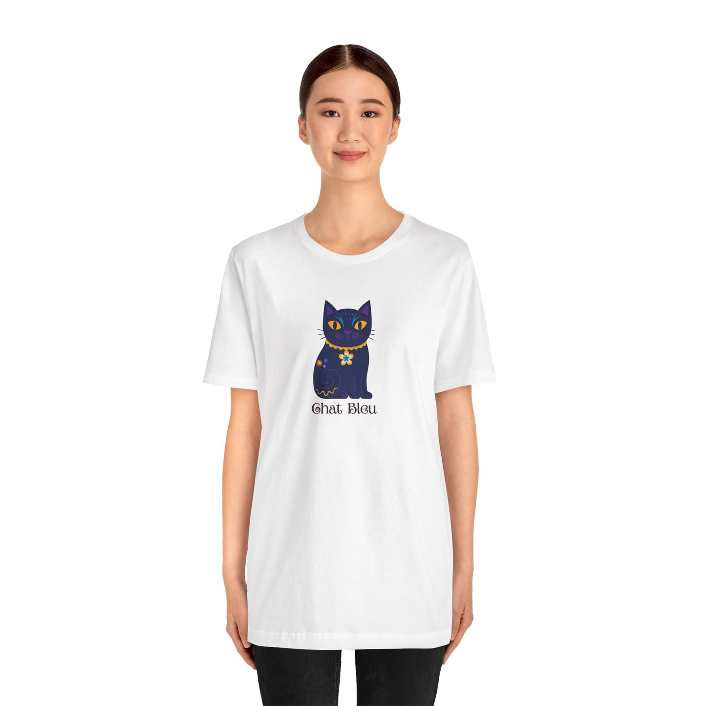 Chat Bleu T-Shirt