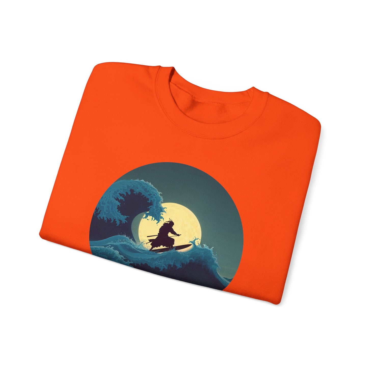 Surfing Samurai Crewneck Sweatshirt