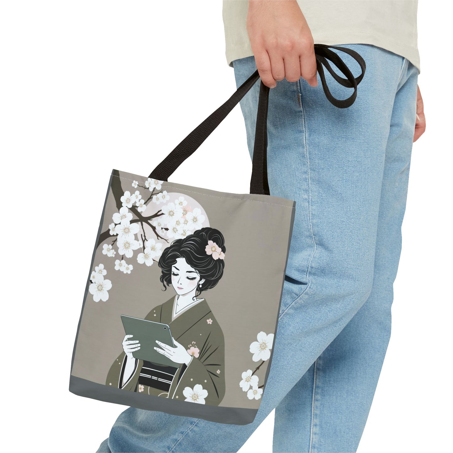 Geisha Girl Tote Bag