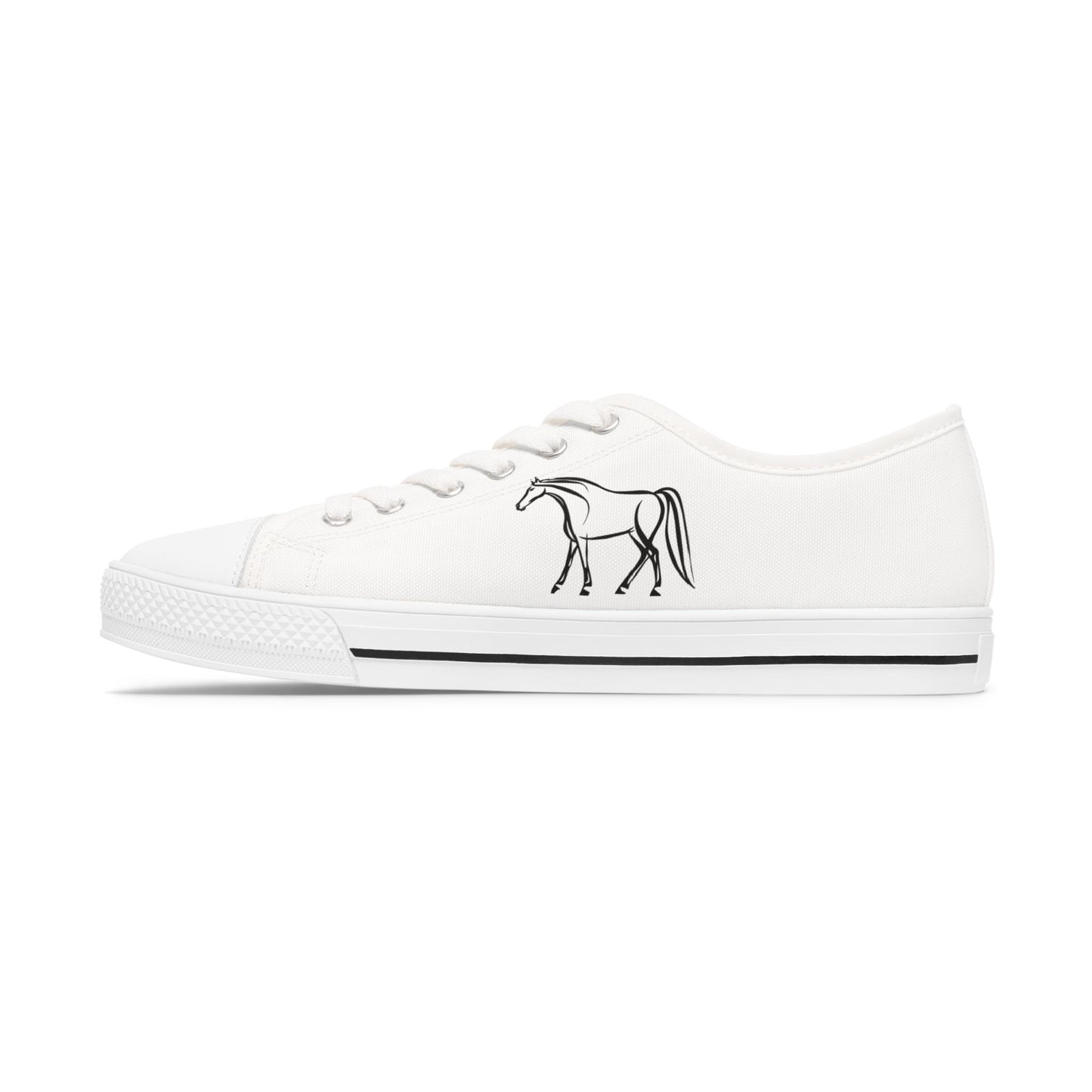 Elegant Horse Women's Low Top Sneakers