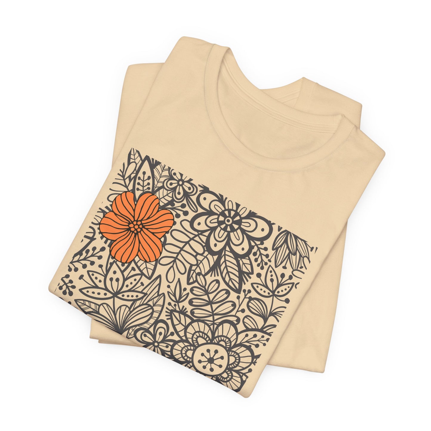 You Are The Difference Inspirational Floral Tee