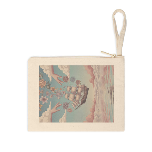 Sailing ship  Canvas Zipper Pouch