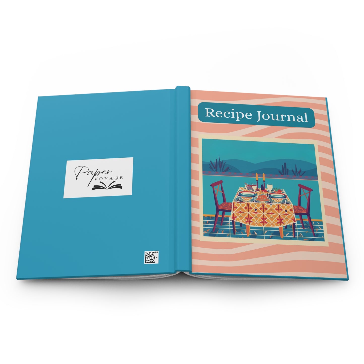 Retro Recipe Journal Hardcover