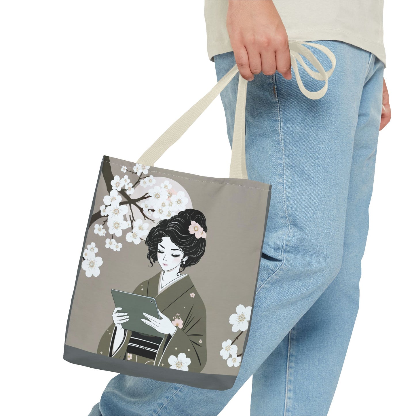 Geisha Girl Tote Bag
