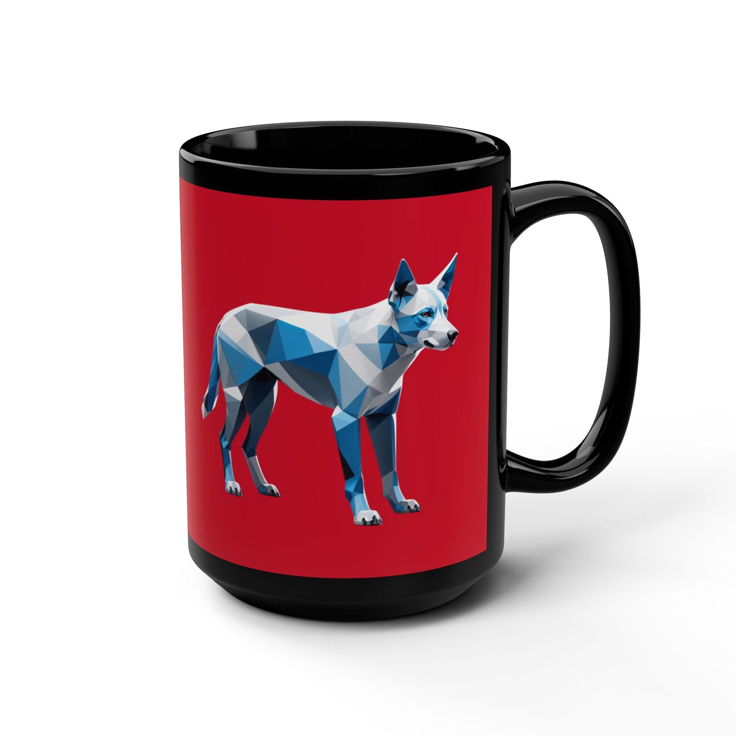 Geometric Blue Heeler Mug