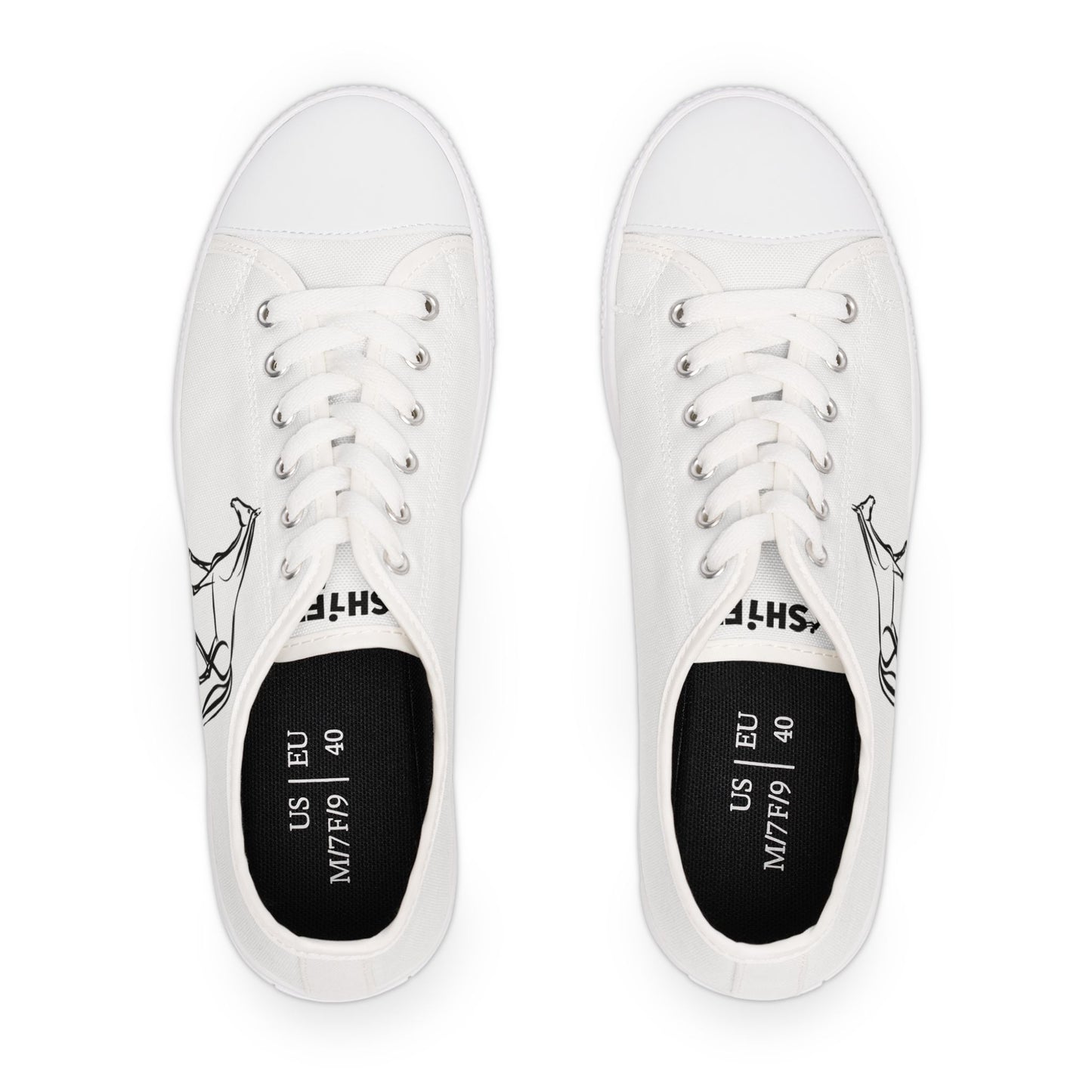 Elegant Horse Women's Low Top Sneakers