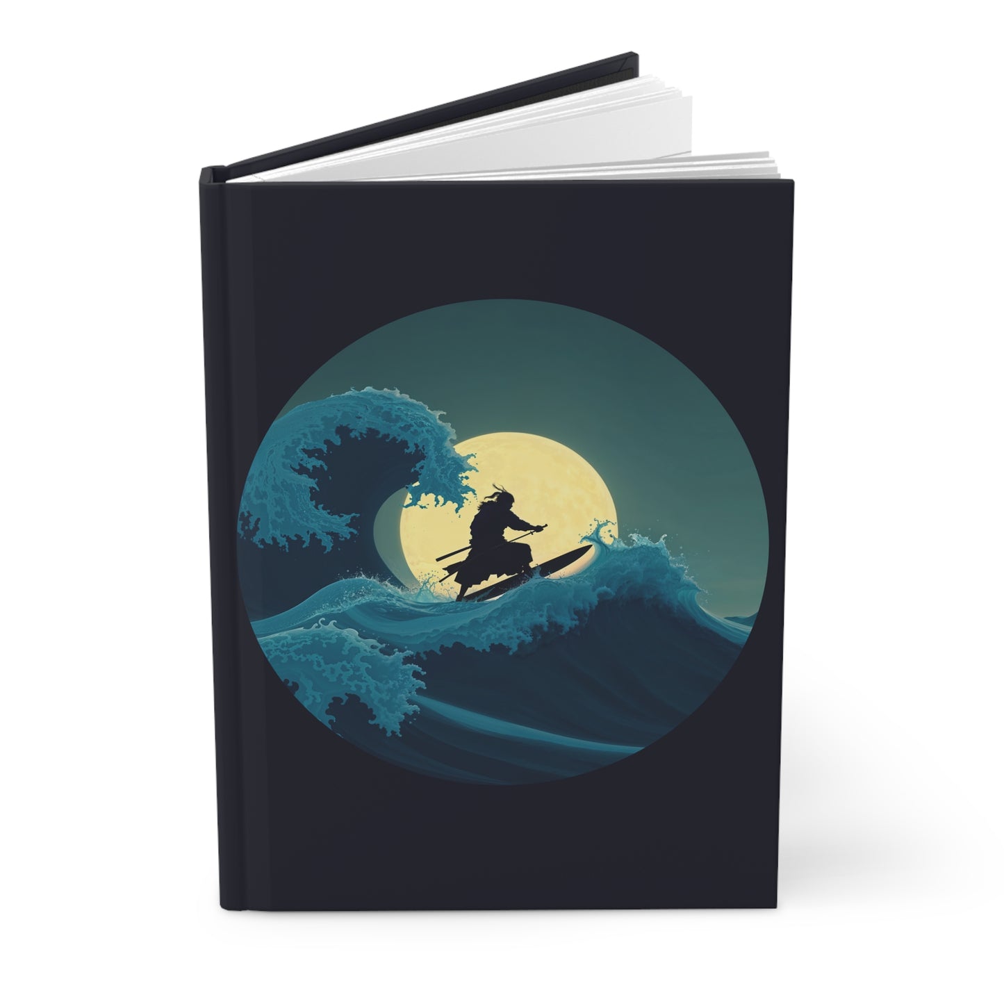Surfing Samurai Hardcover Journal