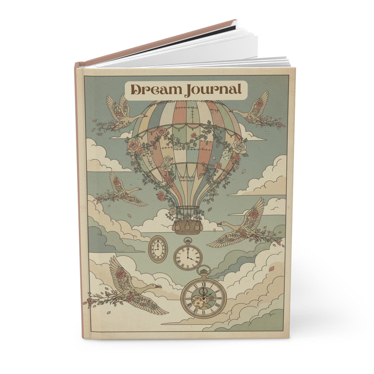 Flying Geese Dream Journal Hardcover
