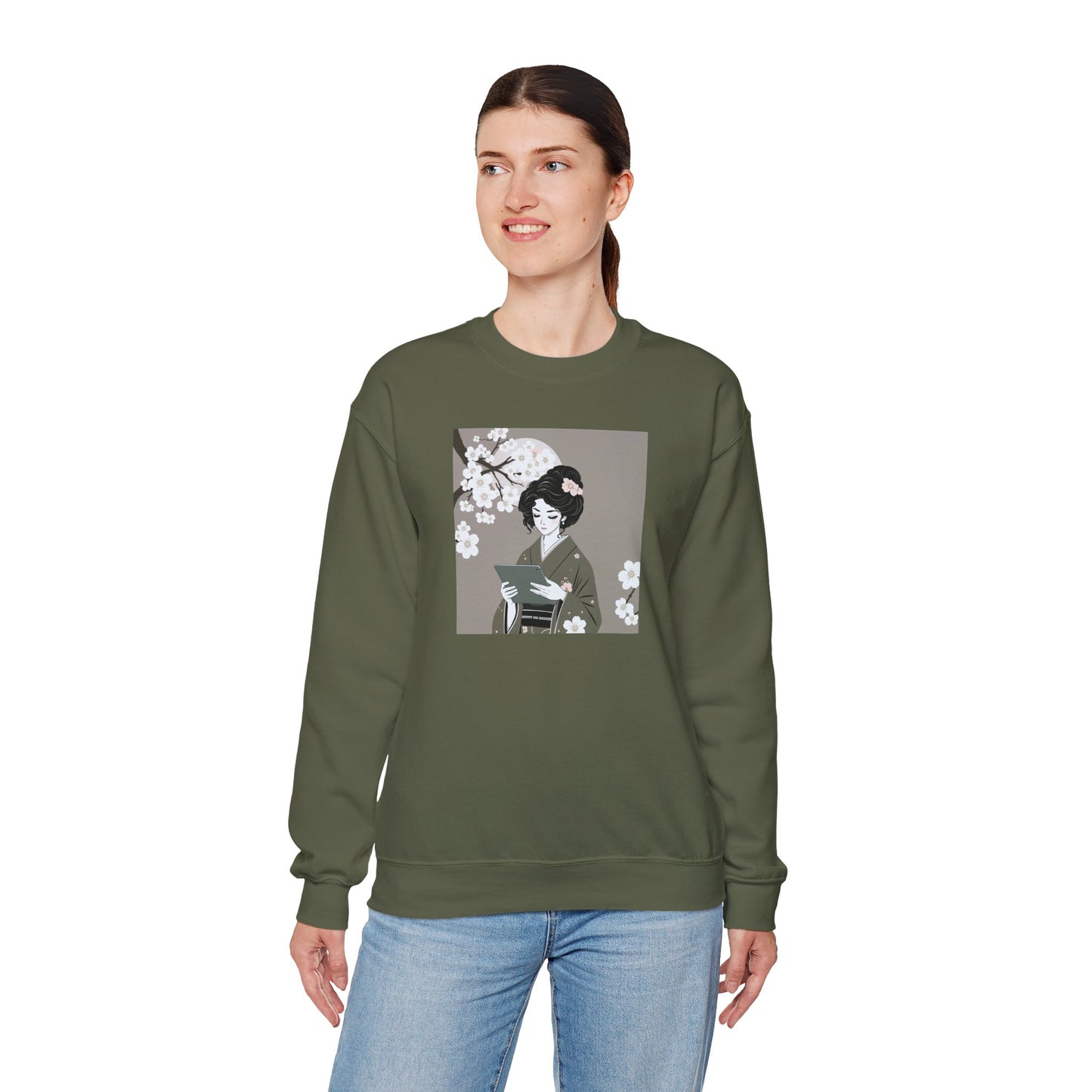 Geisha Girl Sweatshirt,  Unisex