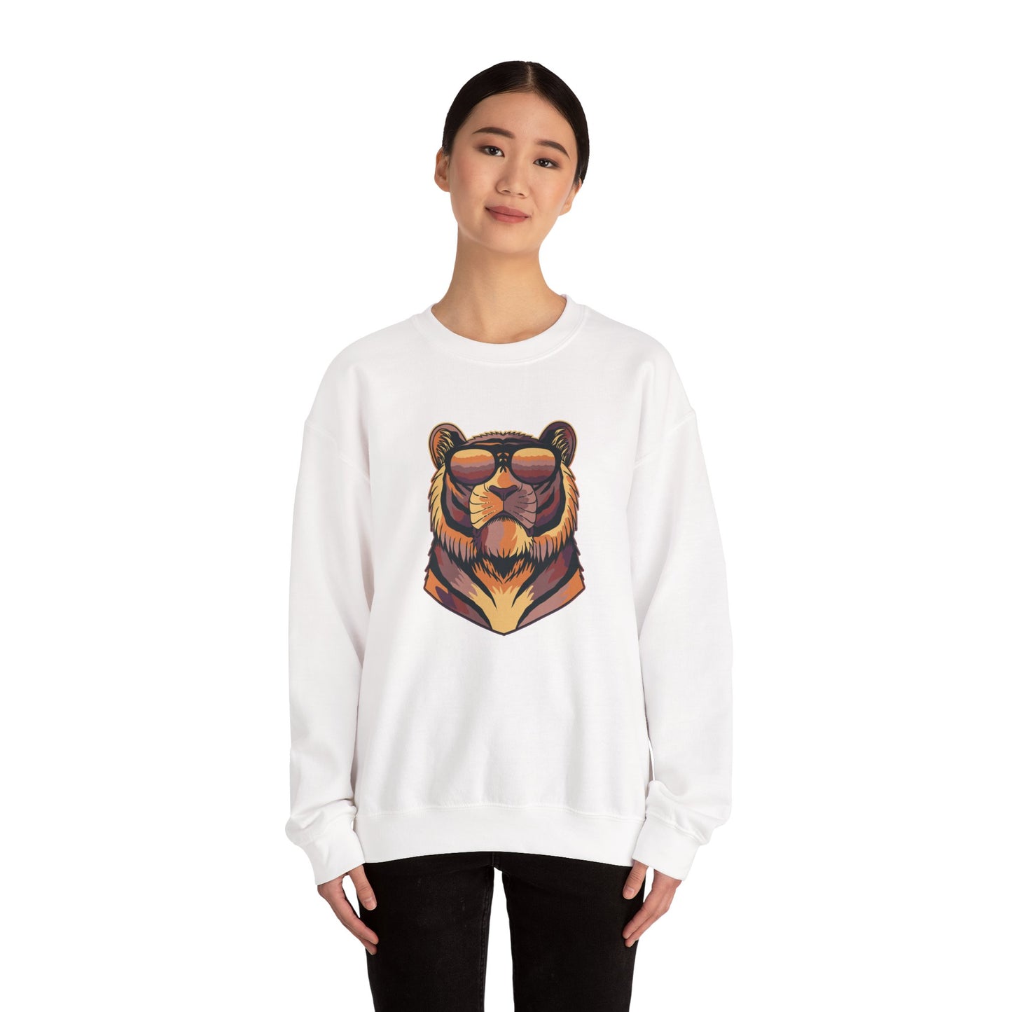 Tiger Boss Sweatshirt - Unisex Heavy Blend™ Crewneck