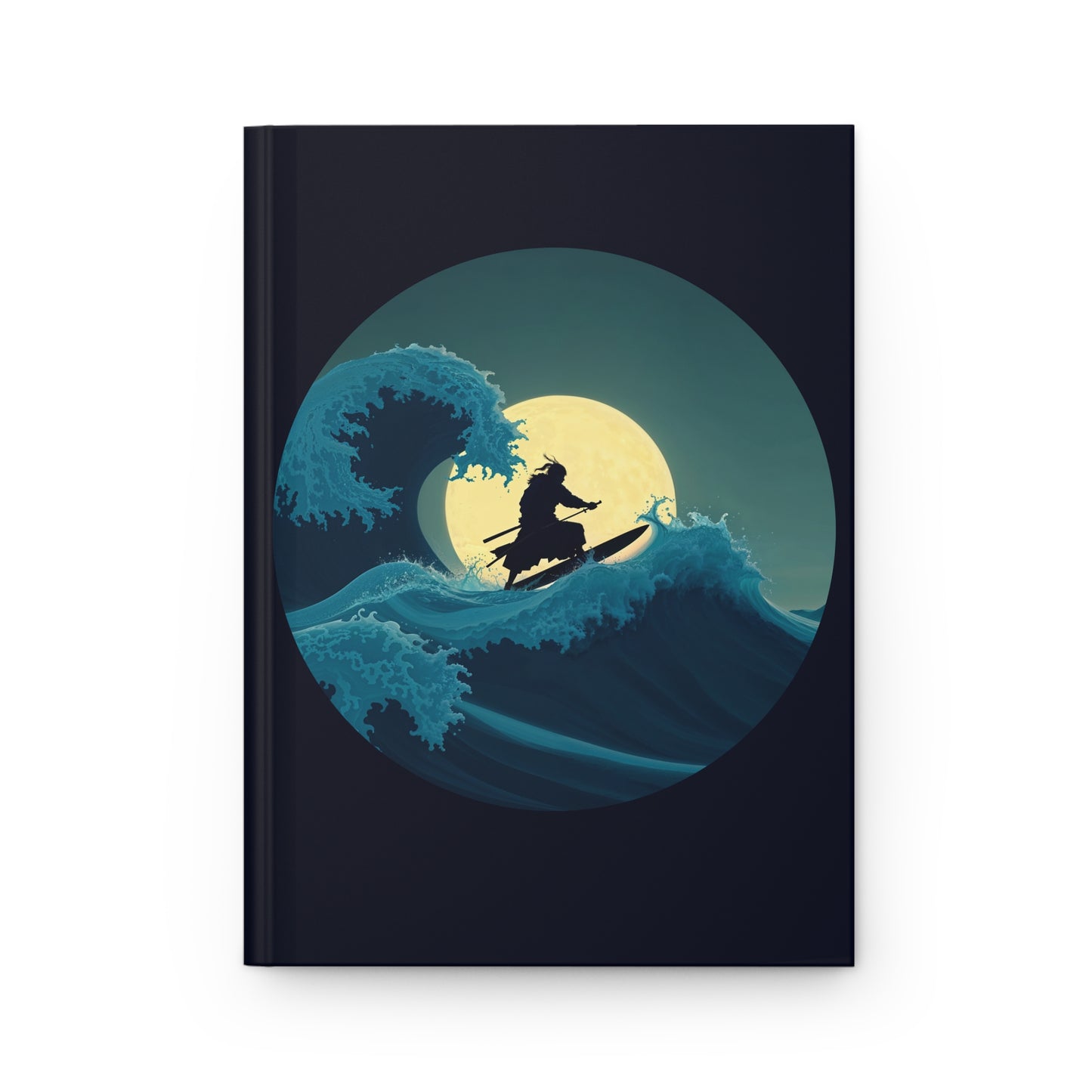 Surfing Samurai Hardcover Journal