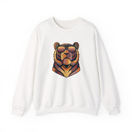 Tiger Boss Sweatshirt - Unisex Heavy Blend™ Crewneck
