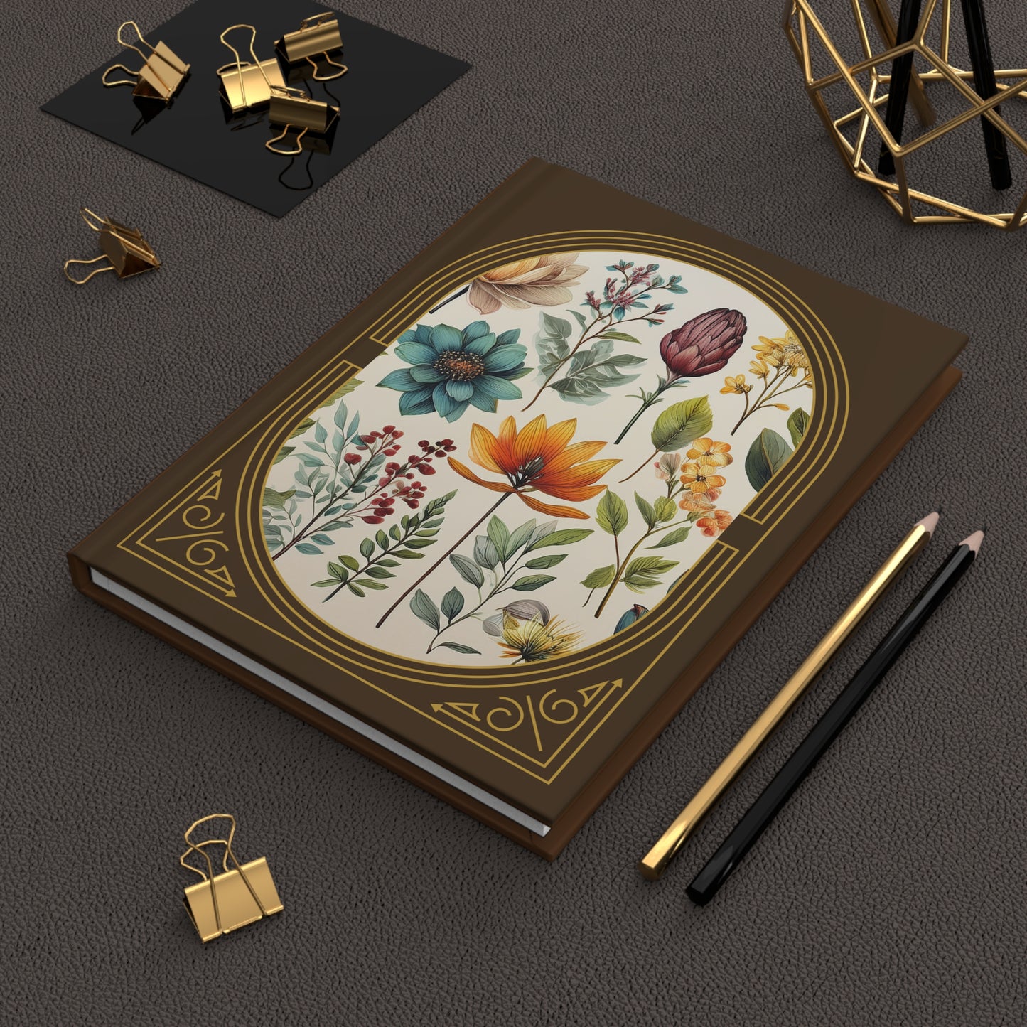 Botanical Hardcover Journal