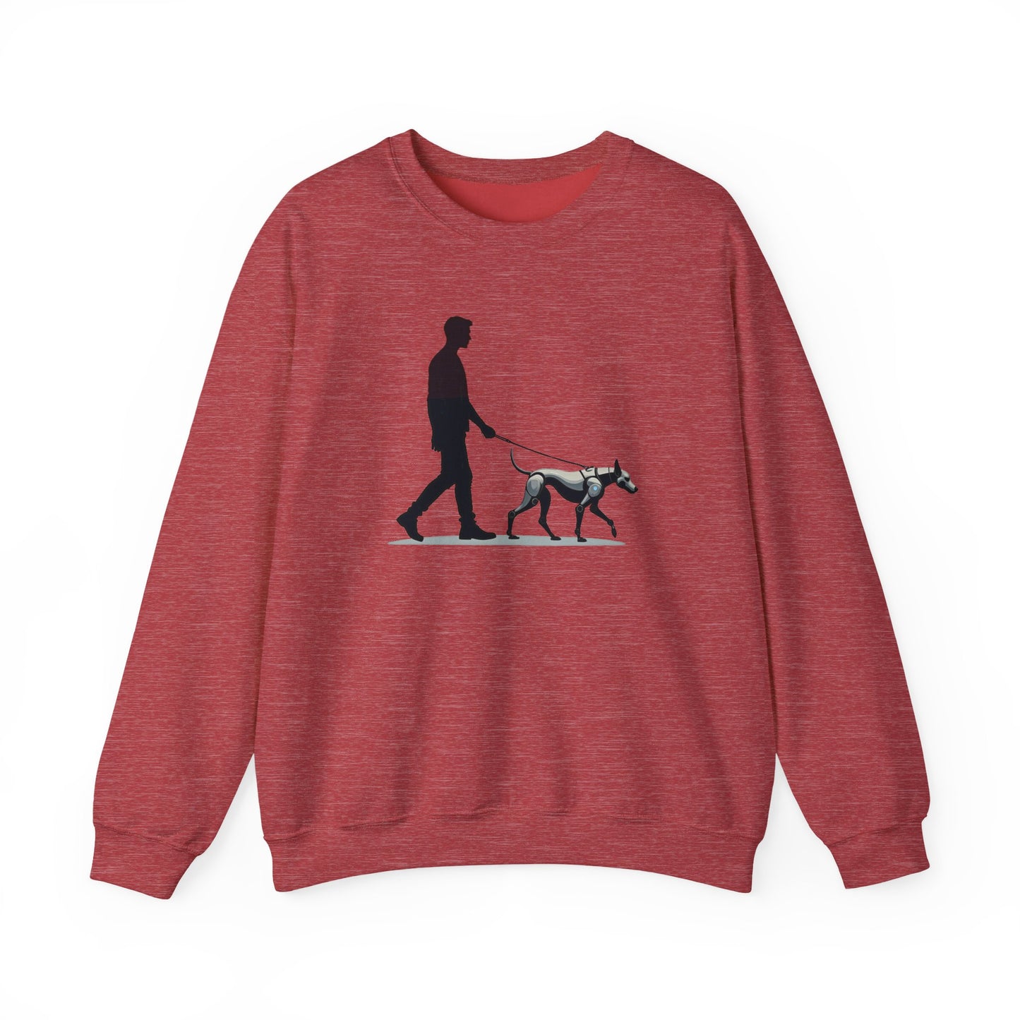 Robot Dog Crewneck Sweatshirt