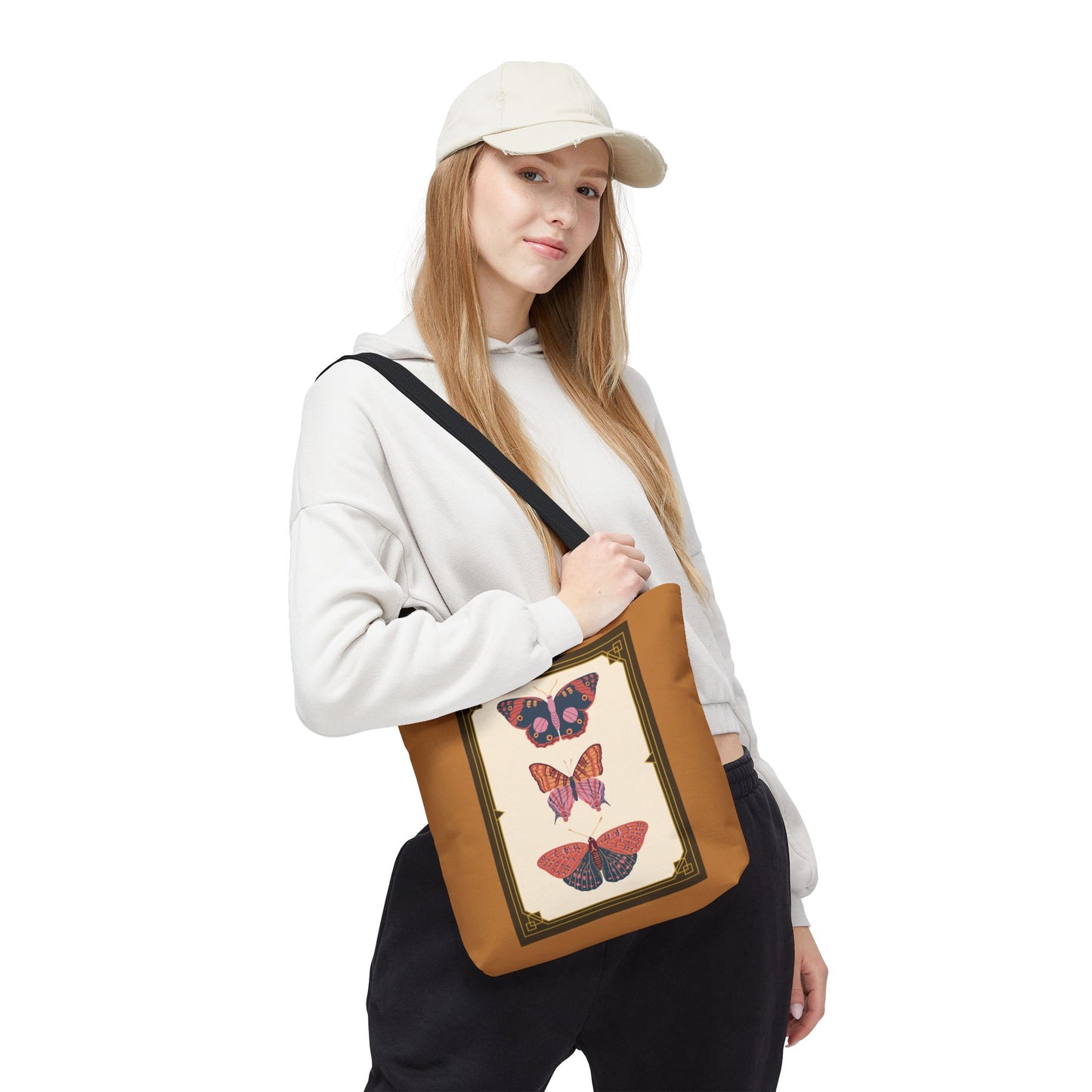 Vintage Butterfly Tote Bag