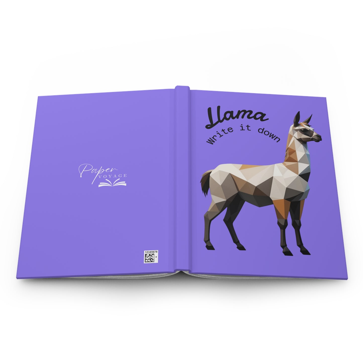 Llama Hardcover Journal