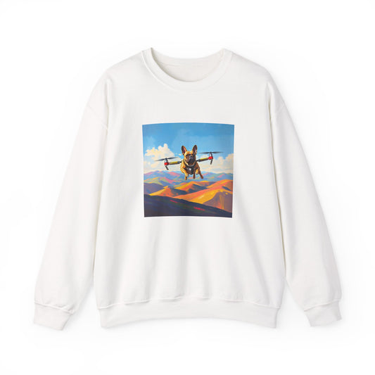 Flying Frenchie Crewneck Sweatshirt
