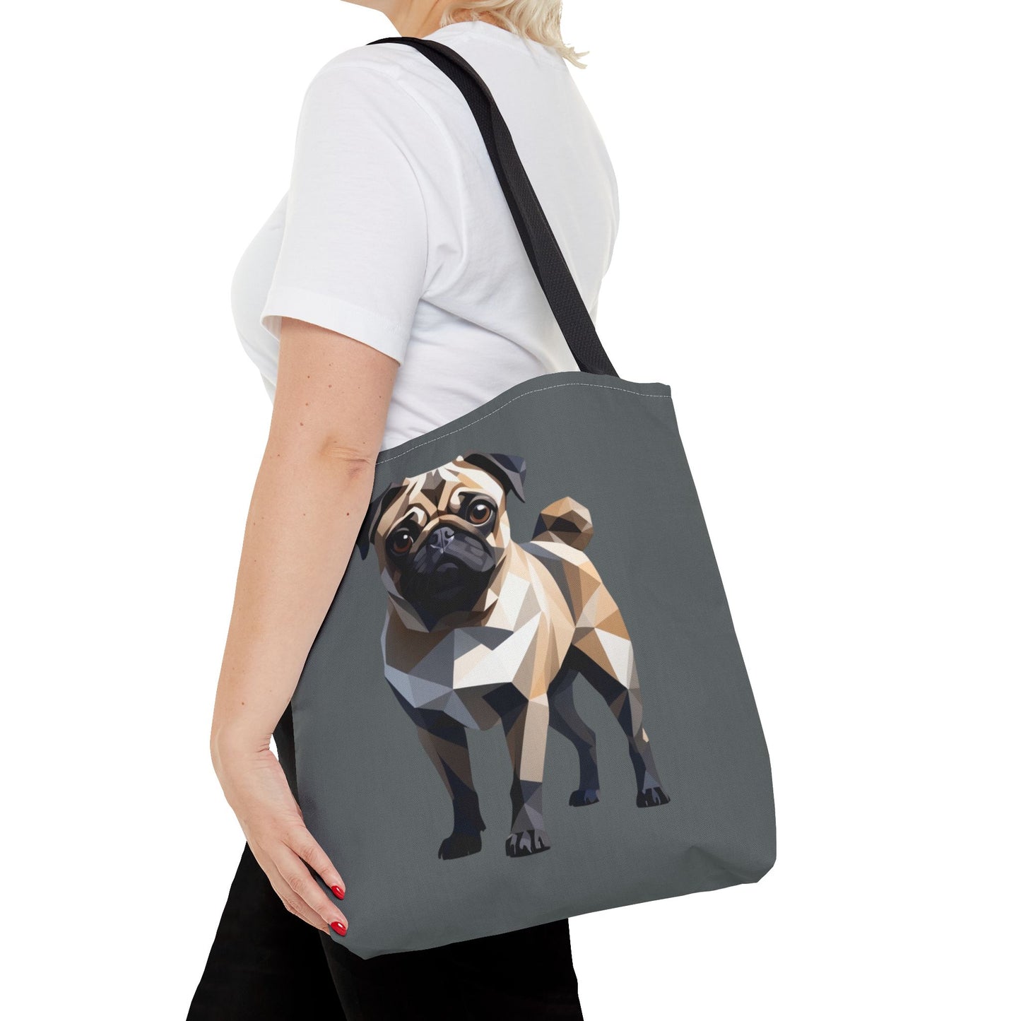 Stylish Pug Tote Bag