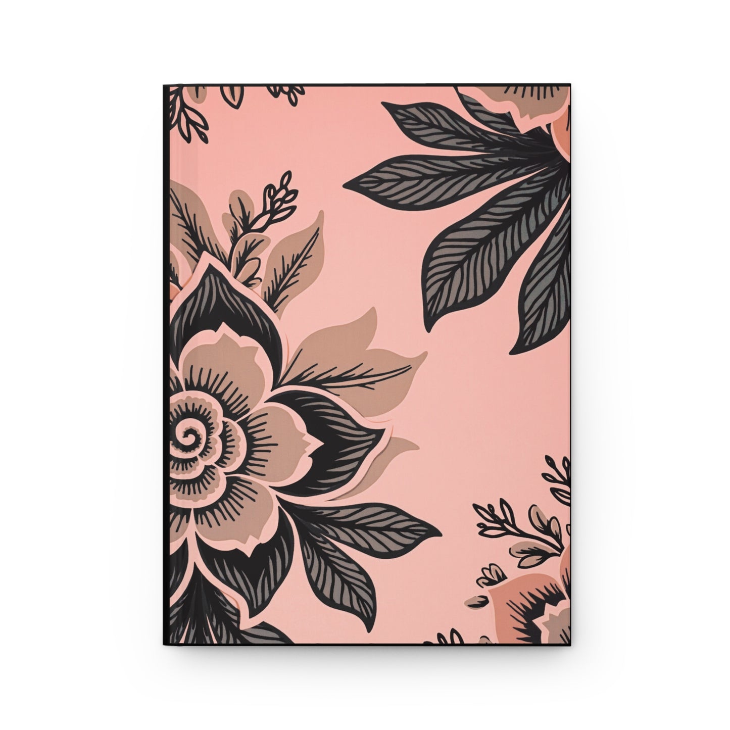 Rose Blush Floral Hardcover Journal