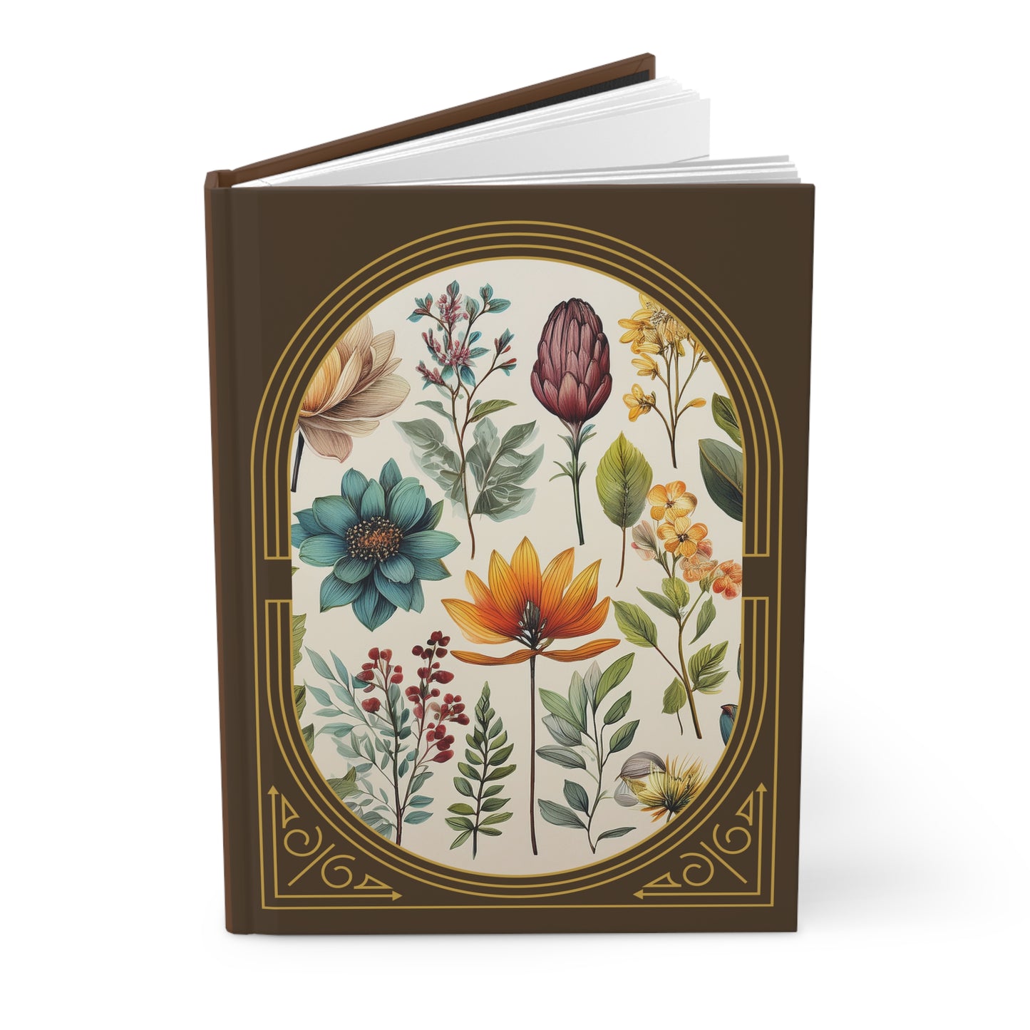 Botanical Hardcover Journal