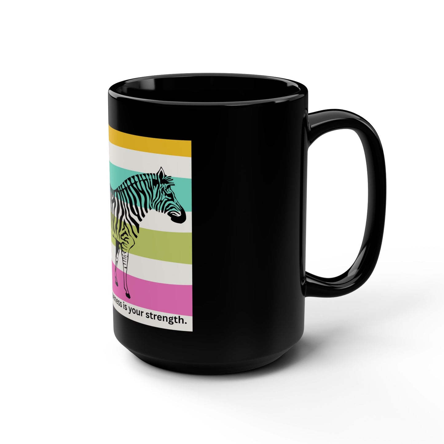 Embrace Your Stripes Print Mug