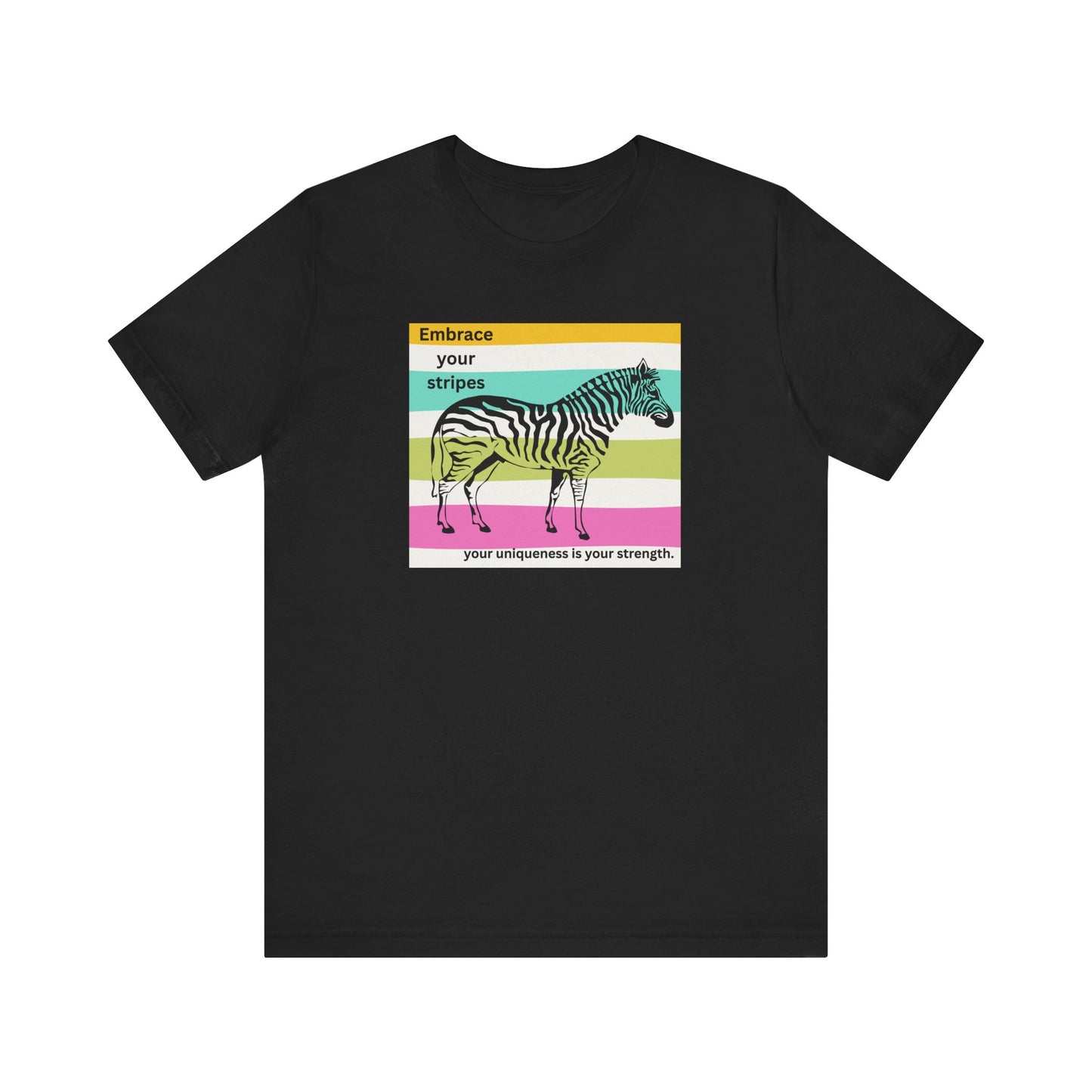 Embrace Your Stripes Unisex Jersey Tee
