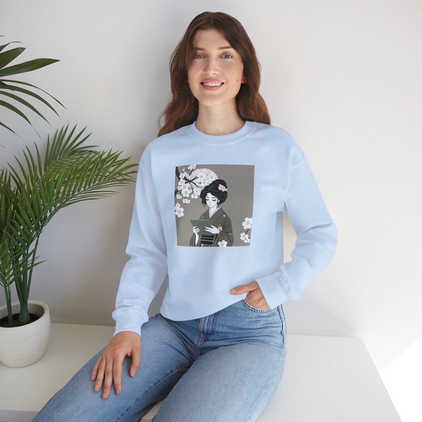 Geisha Girl Sweatshirt,  Unisex