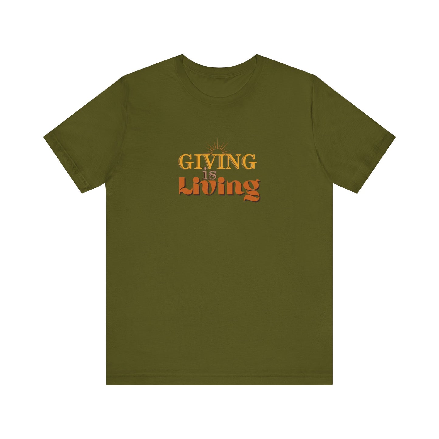 Giving is Living Tee