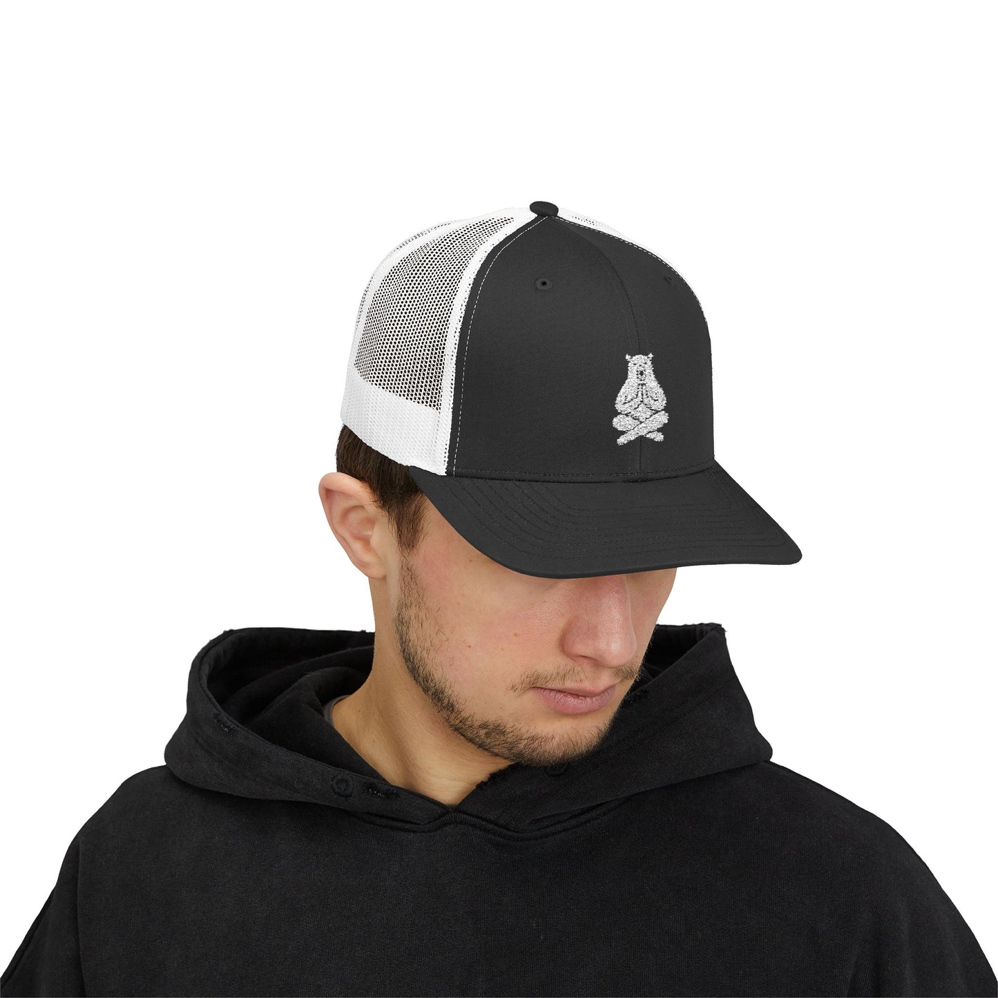 Zen Bear Snapback Trucker Cap