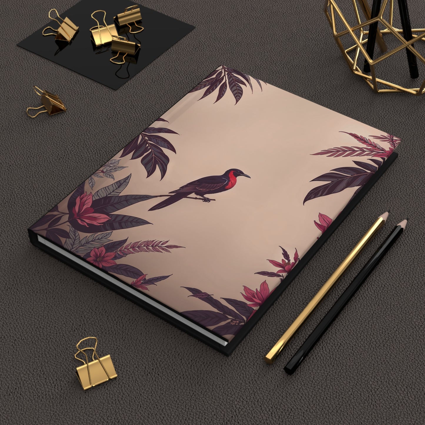Tropical Bird Hardcover Journal