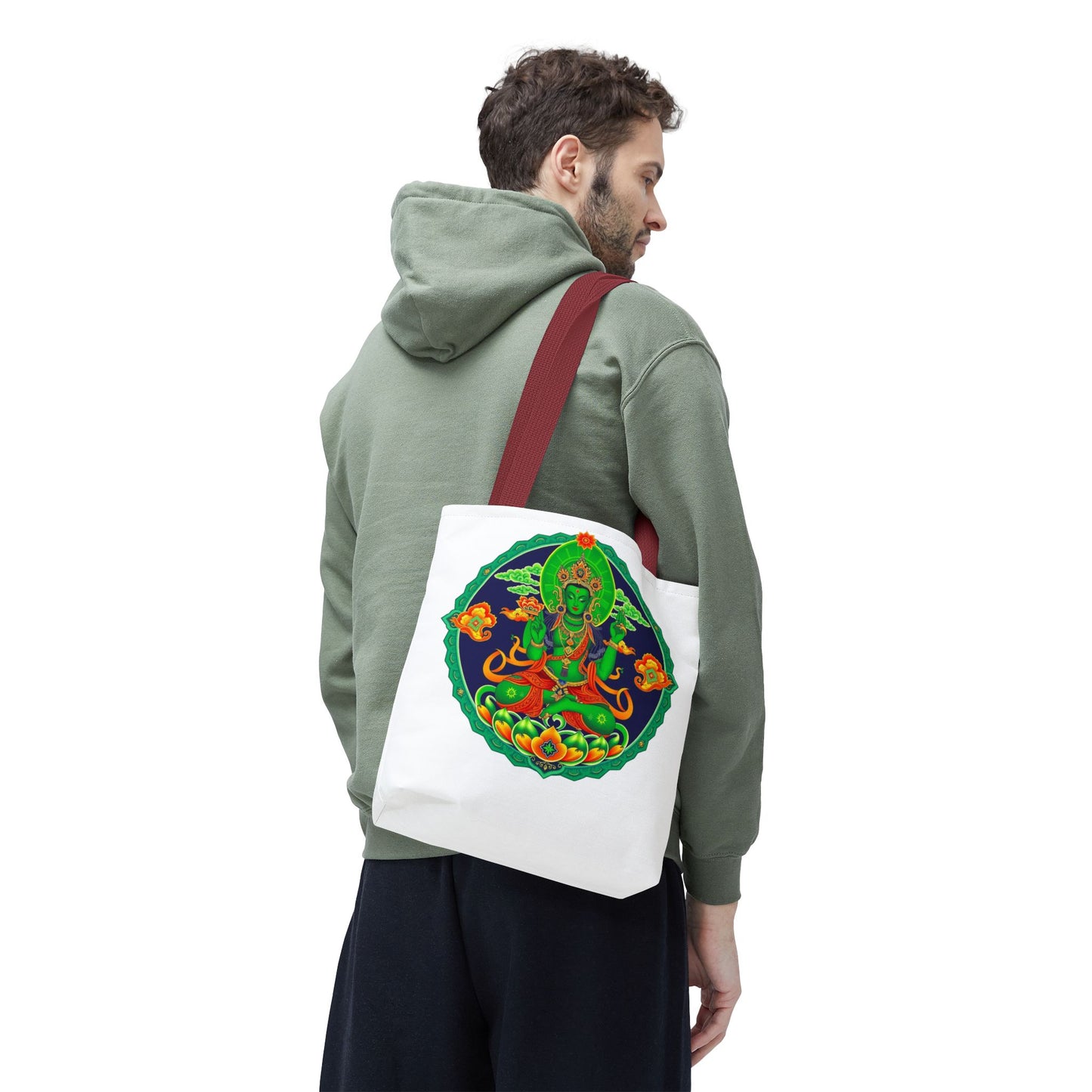 The Green Tara Tote Bag