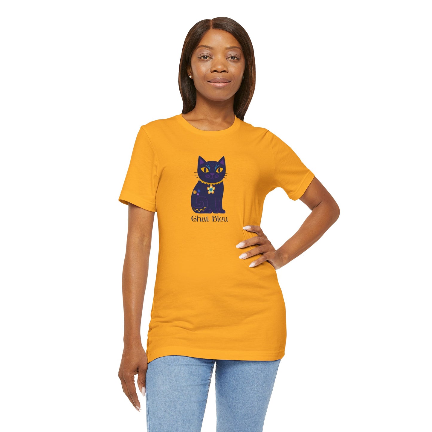 Chat Bleu T-Shirt